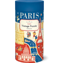 Cavallini Puzzles - Paris 1,000 Piece Puzzle