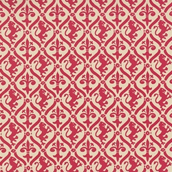 *NEW!* Carta Varese Florentine Paper- Lion Crest in Red 19x27 Inch Sheet