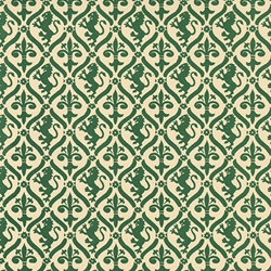 *NEW!* Carta Varese Florentine Paper- Lion Crest in Green 19x27 Inch Sheet