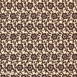 *NEW!* Carta Varese Florentine Paper- Vine Flower Brown 19x27 Inch Sheet