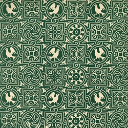 **NEW!* Carta Varese Florentine Paper- Dove Filagree in Green 19x27 Inch Sheet