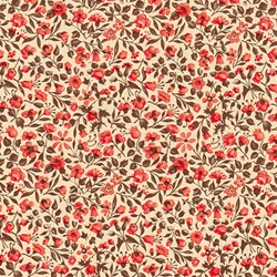 *NEW!* Carta Varese Florentine Paper- Mini Blossom in Red 19x27 Inch Sheet