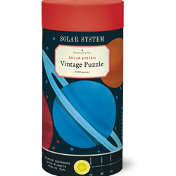Cavallini Puzzles - Solar System 1,000 Piece Puzzle