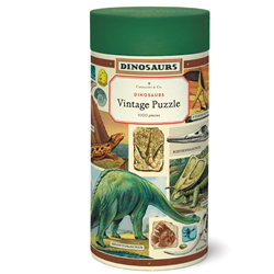 Cavallini Puzzles - Dinosaurs 1,000 Piece Puzzle