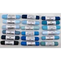Mt. Vision Handmade Soft Pastels - Turquoise 18 pc. Set
