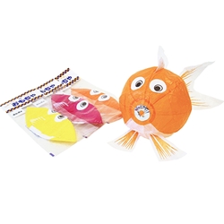 Japanese Paper Balloon- Goldfish 5" Diameter (Random Color)