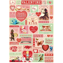 **NEW!** Cavallini Decorative Paper - Valentine Love Note 20"x28" Sheet