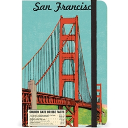Cavallini Small Notebook- San Francisco