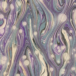Tassotti Paper- Printed Marble Purple Marbled 19.5"x27.5" Sheet