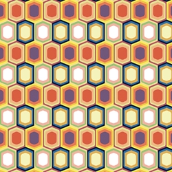 "NEW!!" Tassotti Paper - Optical Hexagons 19.5"x27.5" Sheet