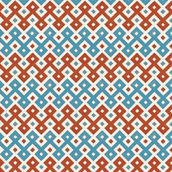 "NEW!!" Tassotti Paper - Blue-Red Floor Tile 19.5"x27.5" Sheet