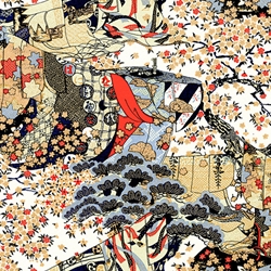 "NEW!" Chiyogami- Fabric in the Trees 18" x 24" Sheet