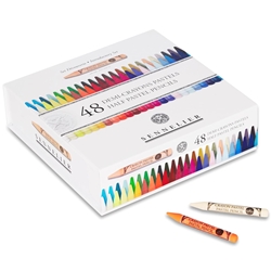 Sennelier Woodless Pastel Pencils - Entire Line Set of 48 Half Size Demi-Pencils