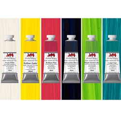 Michael Harding Bermuda / Tropical Oil Paint Set - 6 x 40ml
