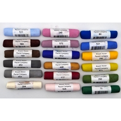 Mt. Vision Handmade Soft Pastels - Workshop B 18 pc. Set