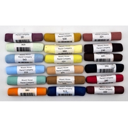 Mt. Vision Handmade Soft Pastels - Workshop C 18 pc. Set