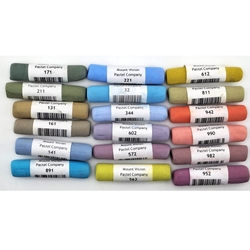 Mt. Vision Handmade Soft Pastels - Midtone 18 pc. Set