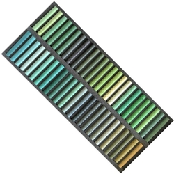 Girault Pastel Set of 50 Soft Pastels - Greens