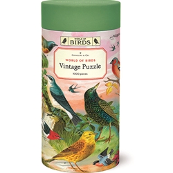 Cavallini Puzzles - World of Birds 1,000 Piece Puzzle