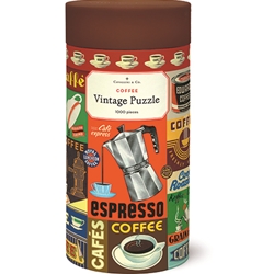 Cavallini Puzzles - Coffee 1,000 Piece Puzzle