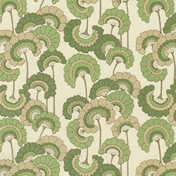 **NEW!** Rossi Decorated Papers from Italy - Papyrus in Green and Gold 28"x40" Sheet