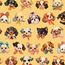 "Cute Dog" Decorative Paper 20x27" Sheet