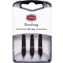 Brause Bandzug Box of 3 Nibs