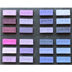 J. Luda Handmade Soft Pastels- Set of 24 Pretty in Purple by Susan Jenkins