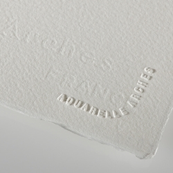Arches Oversized Watercolor Paper Sheets