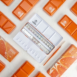 Schmincke 2026 Promotional Watercolor Set - Juicy Orange