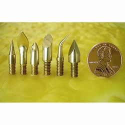 Enkaustikos Brass Hot Tip Set of all Six