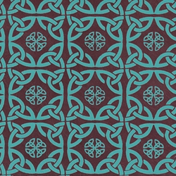 ***NEW!*** Celtic Knot No. 2 Printed Lokta Paper- 19.5" x 29.5" Sheet