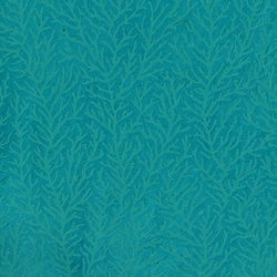 ***NEW!*** Teal Coral on Tropical Turquoise Lokta Paper- 19.5" x 29.5" Sheet