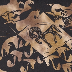 ***NEW!*** Horsing Around- Horses on Pinto Lokta Paper- 19.5" x 29.5" Sheet