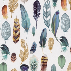 Carta Varese Fantasy Paper- Feathers 19x27" Sheet