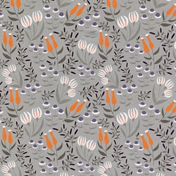 Carta Varese Fantasy Paper- Gray Garden 19x27" Sheet
