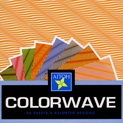 Colorwave Origami Paper