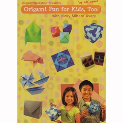 Origami DVD- Origami Fun for Kids, Too! with Vicky Mihara Avery