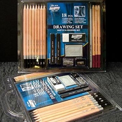 ProArt 18 Piece Drawing & Sketch Sets