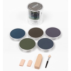 Pan Pastel Set of Five Shadows (Dark Colors)