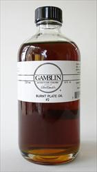 Gamblin Burnt Plate Oil #2 (8fl. oz.)