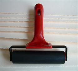 Four Inch Hard Rubber Printmaking Brayer