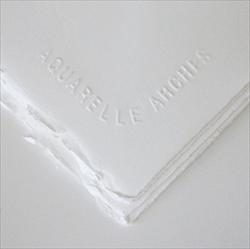 Arches Bright White Watercolor Paper Sheet, Cold-Pressed, 22 x 30, 300 lb.