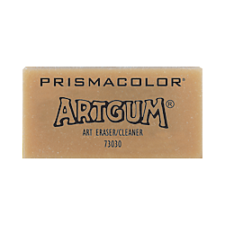 12-Count,Multicolor 1 Design ArtGum Erasers Beige 