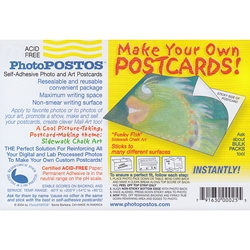 PhotoPOSTOS - Self Adhesive, Acid-Free Blank Postcards