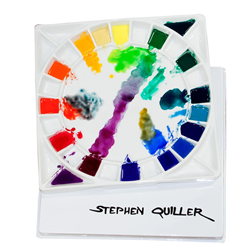 Stephen Quiller's Porcelain Watercolor Palette