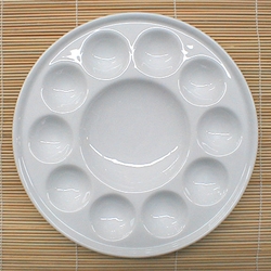 11 Well Porcelain Palette