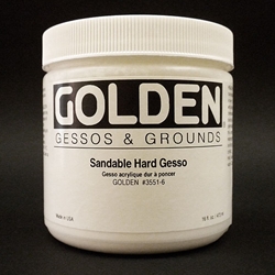 Golden Acrylic Sandable Hard Gesso