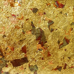 Colorful Mixed Strip Line Leaf Paillette Metallic Gilding Gold