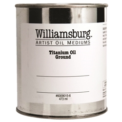 Williamsburg Artist Oil Mediums - Titanium Oil Ground